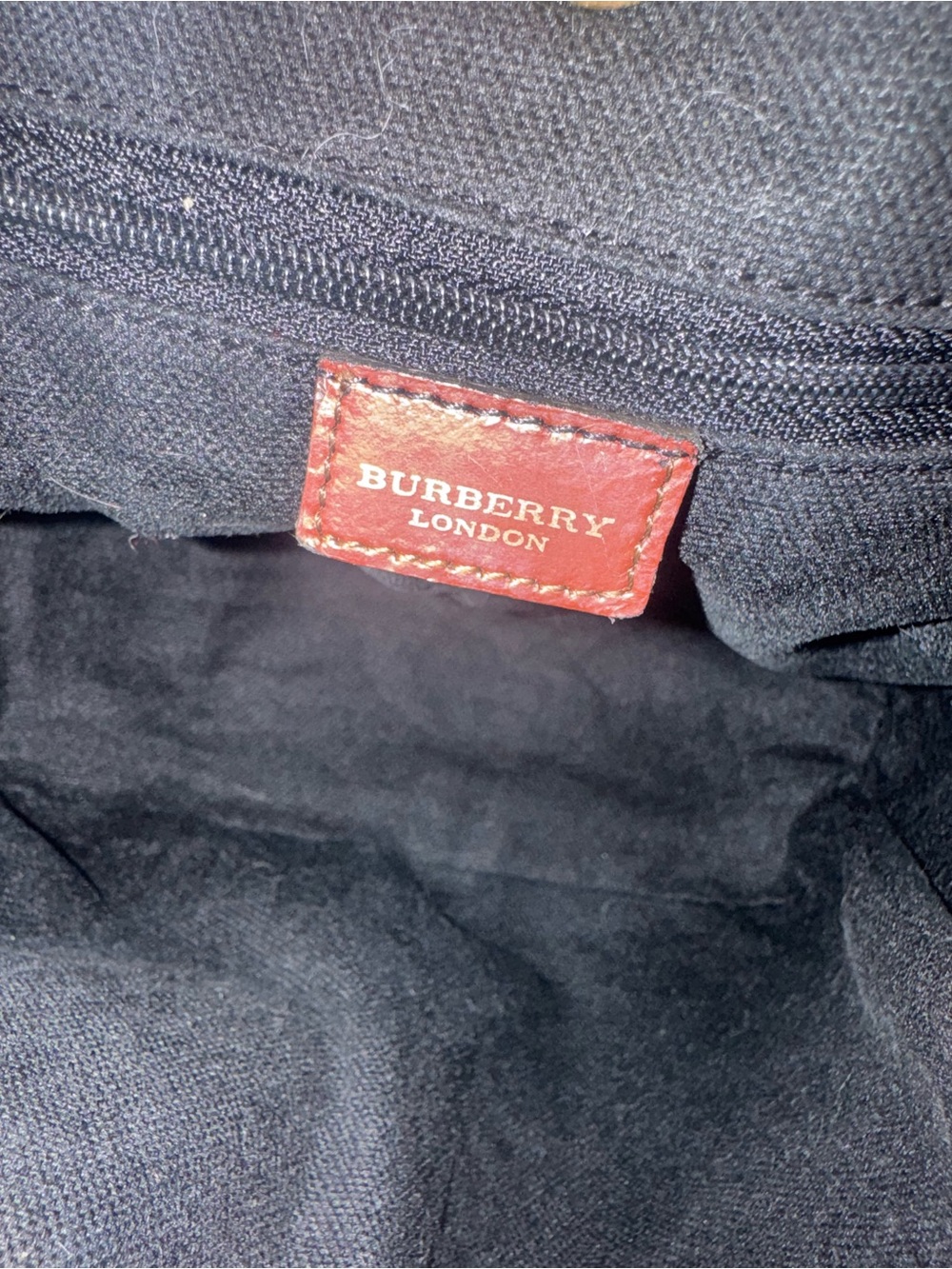 Burberry vintage Haymarket Check Mini Tote Bag ✅authentic✅ - Picture 4 of 10